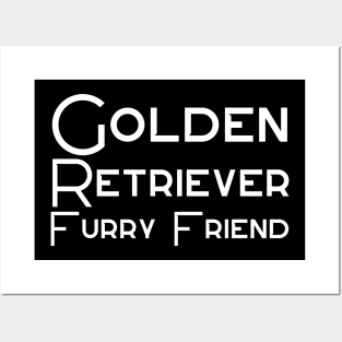 Golden Retriever Quote Posters and Art